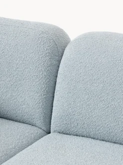 Sofá rinconera en tejido bouclé Lilo