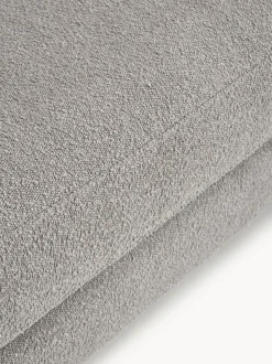 Sofá rinconera grande en tejido bouclé Tribeca