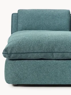 Sofá rinconera grande modular con reposapiés Felix