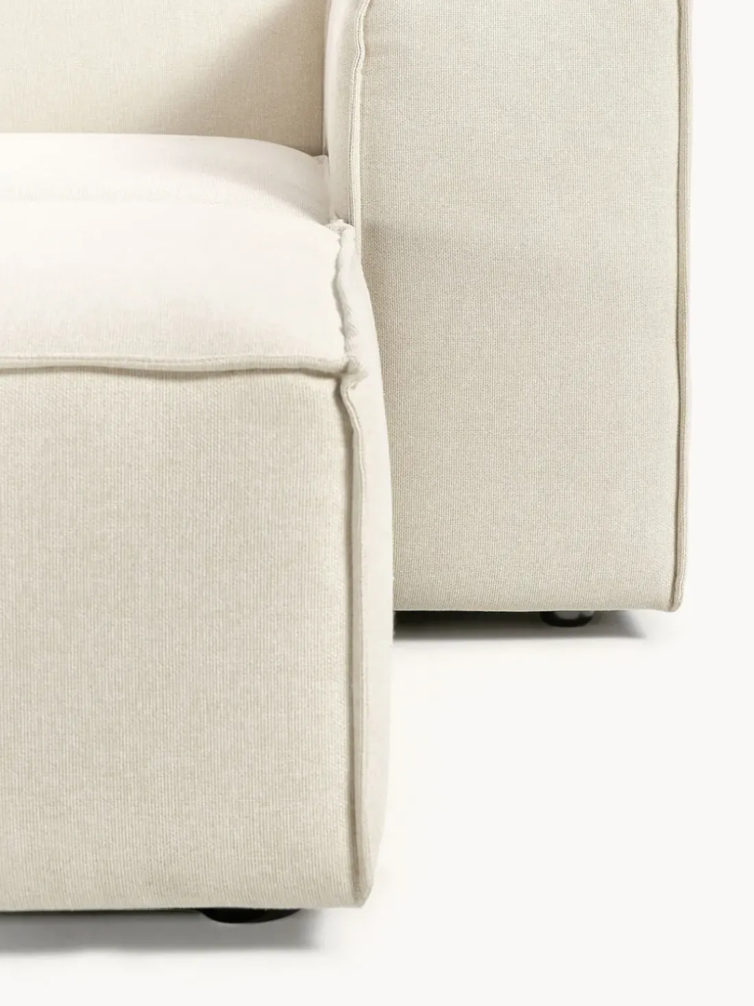Sofá rinconera modular con reposapiés izquierdo/derecho Lennon (4 plazas)