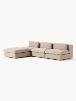 Sofá rinconera modular con reposapiés izquierdo/derecho Felix