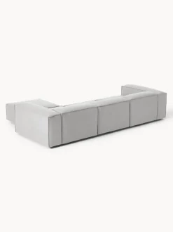 Sofá rinconera modular con reposapiés izquierdo/derecho Lennon (4 plazas)