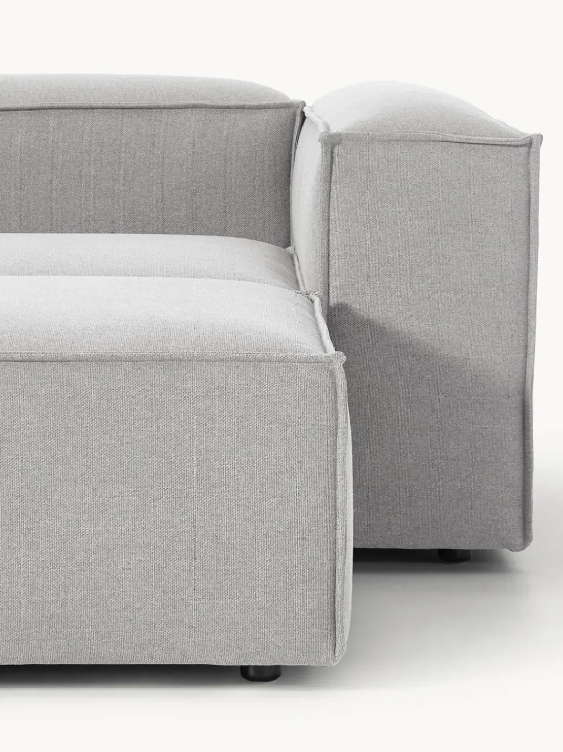 Sofá rinconera modular con reposapiés izquierdo/derecho Lennon (4 plazas)