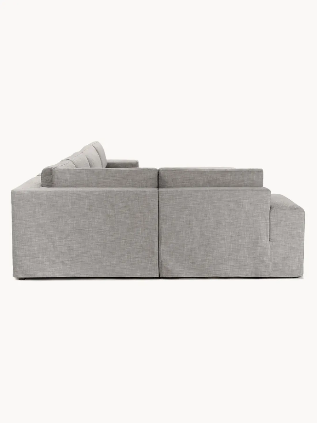 Sofá rinconera modular con tapizado desenfundable Russell