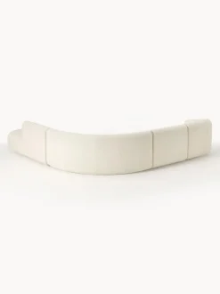 Sofá rinconera modular de borreguillo Sofia (4 plazas)