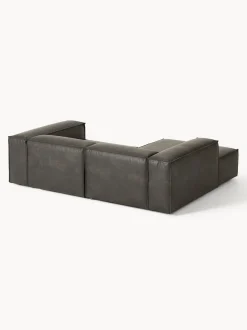 Sofá rinconera modular de cuero reciclado Lennon
