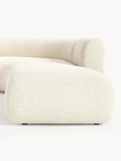 Sofá rinconera modular en tejido bouclé Sofia (3 plazas)