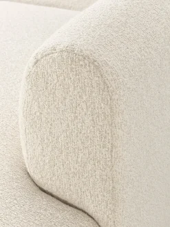 Sofá rinconera modular en tejido bouclé Sofia (4 plazas)