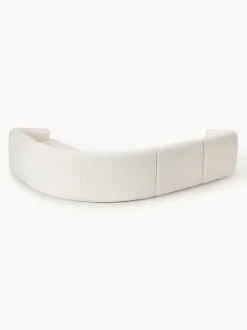 Sofá rinconera modular en tejido bouclé Sofia (4 plazas)
