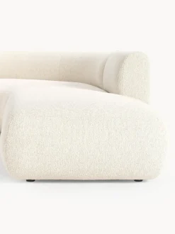 Sofá rinconera modular en tejido bouclé Sofia (4 plazas)