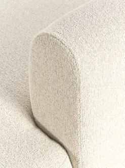 Sofá rinconera modular en tejido bouclé Sofia (4 plazas)