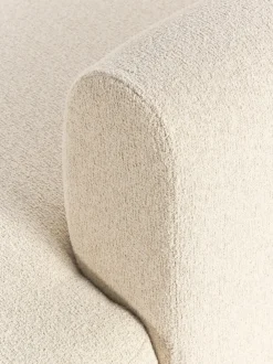 Sofá rinconera modular en tejido bouclé Sofia (3 plazas)