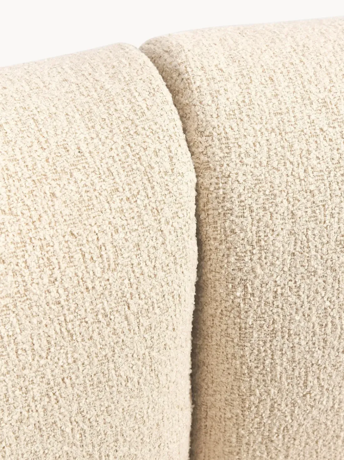 Sofá rinconera modular en tejido bouclé Sofia (3 plazas)