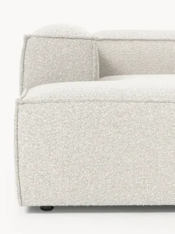 Sofá rinconera modular en tejido bouclé Lennon