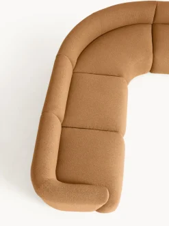 Sofá rinconera modular en tejido bouclé Sofia (4 plazas)