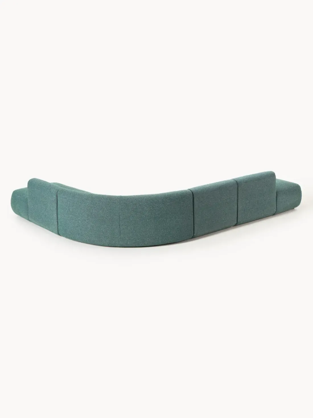 Sofá rinconera modular en tejido bouclé Sofia (4 plazas)