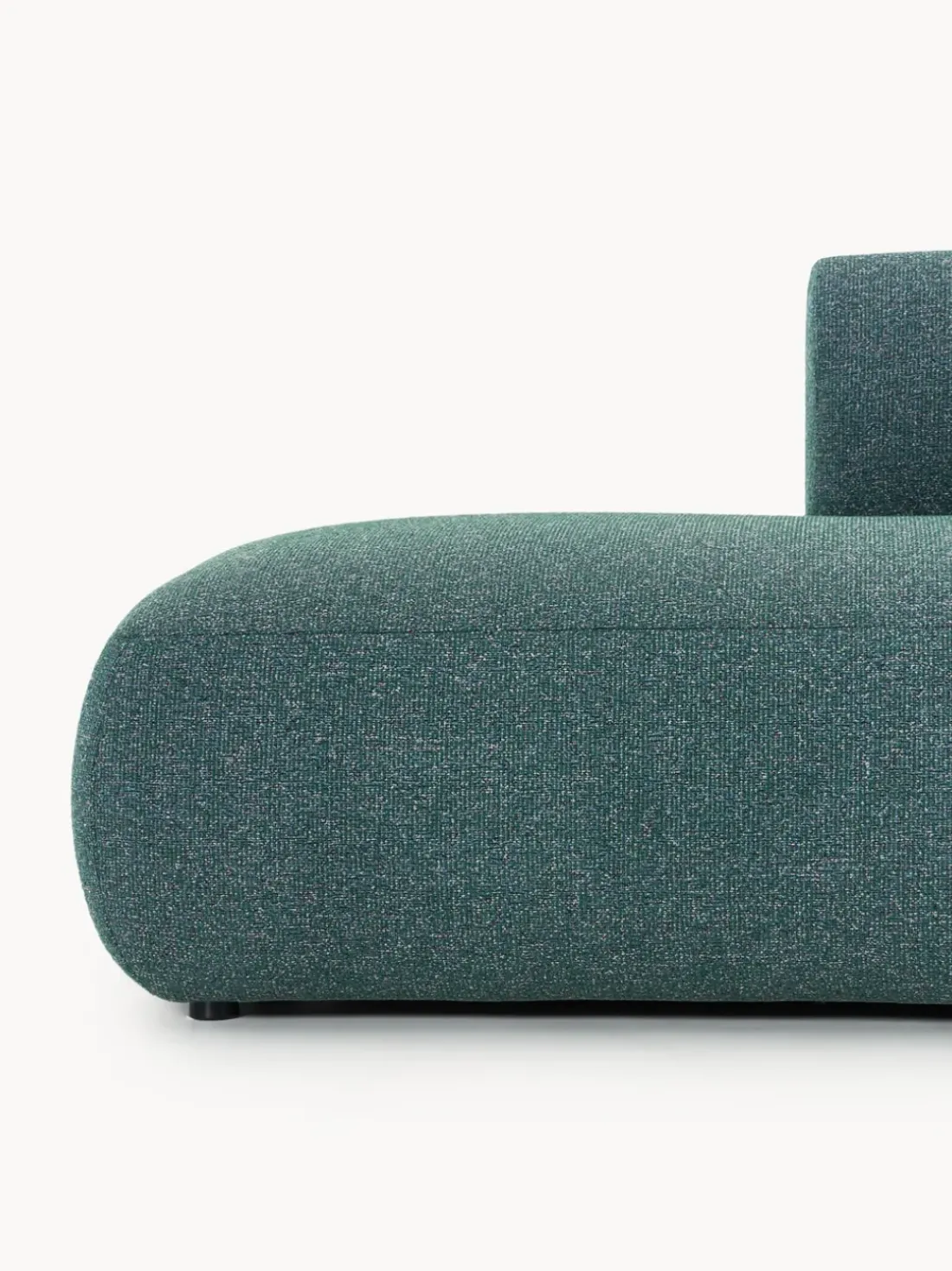 Sofá rinconera modular en tejido bouclé Sofia (4 plazas)