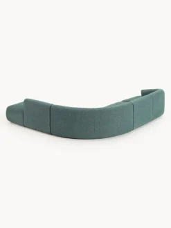 Sofá rinconera modular en tejido bouclé Sofia (4 plazas)