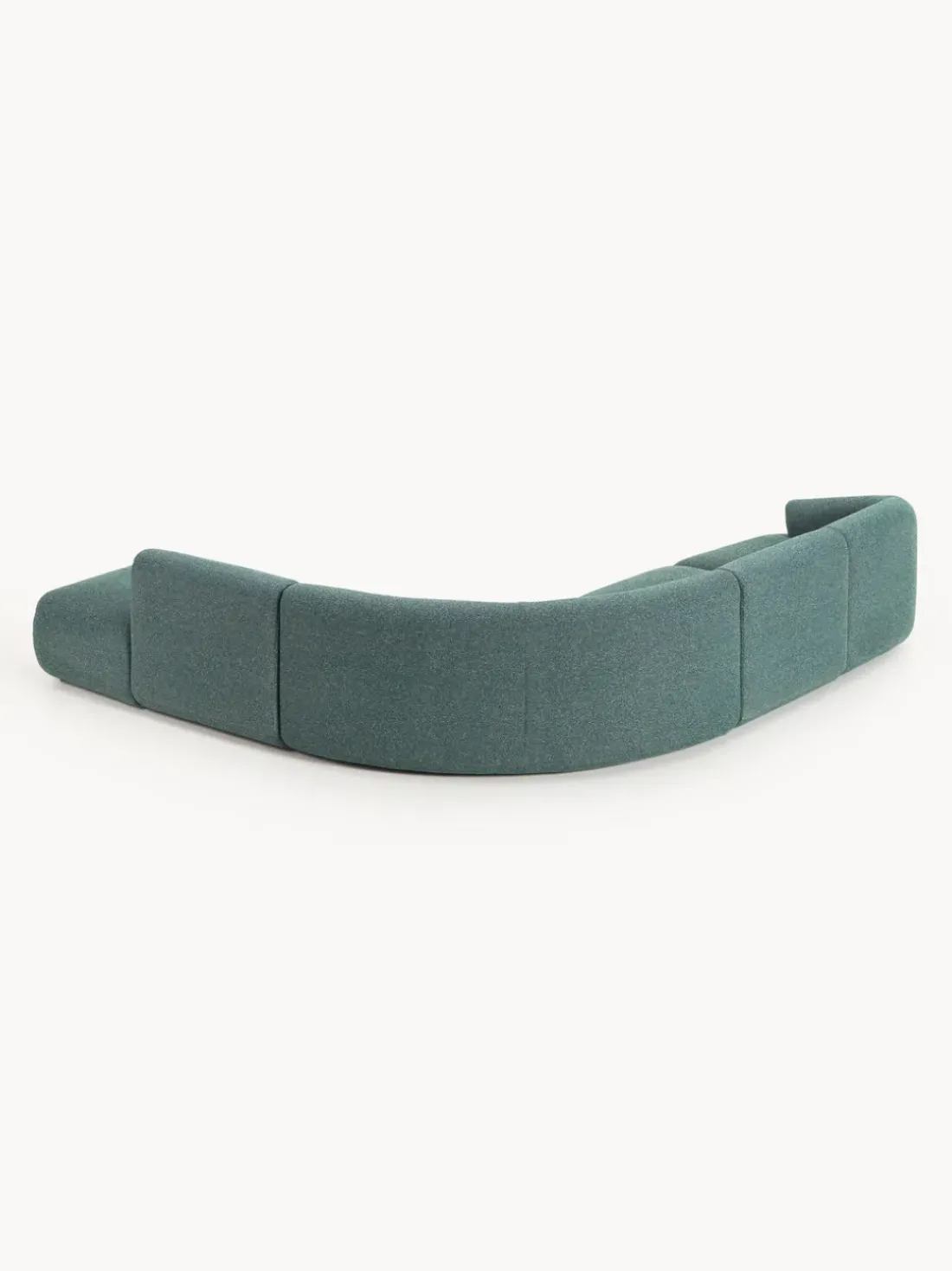 Sofá rinconera modular en tejido bouclé Sofia (4 plazas)