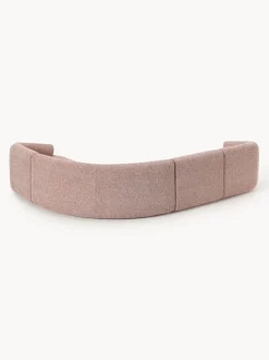 Sofá rinconera modular en tejido bouclé Sofia (4 plazas)