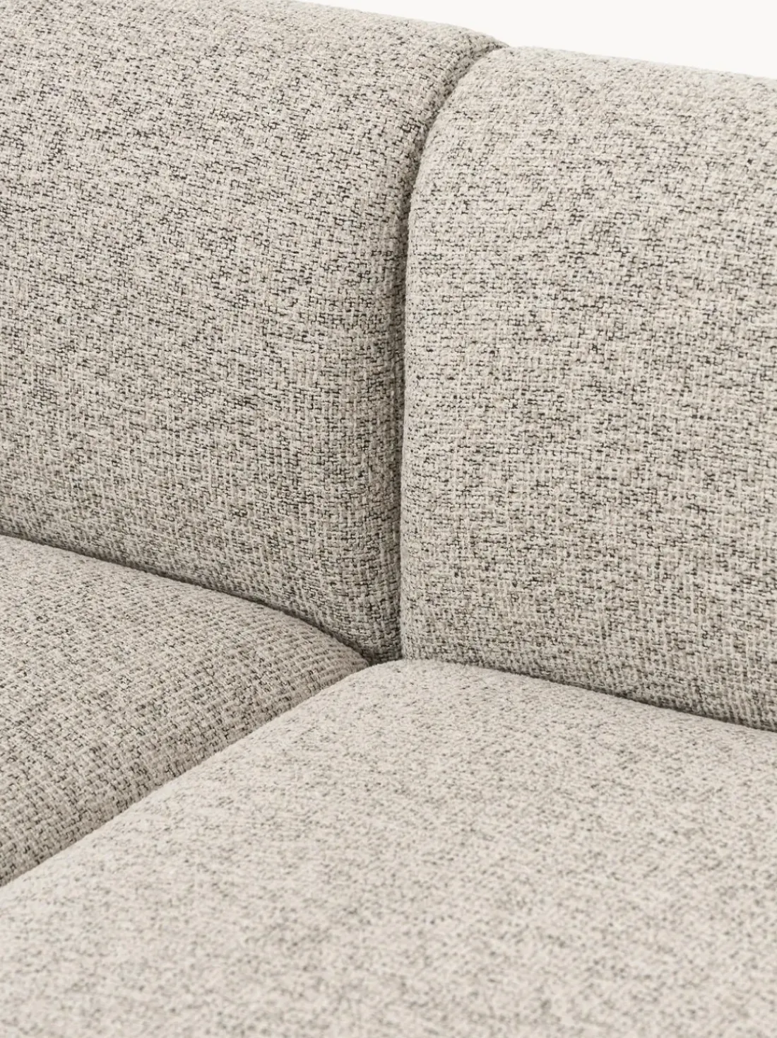Sofá rinconera modular en tejido bouclé Sofia (4 plazas)