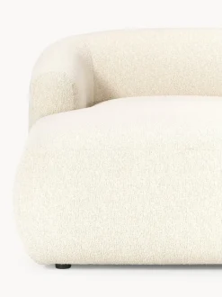 Sofá rinconera modular en tejido bouclé Sofia