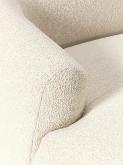 Sofá rinconera modular en tejido bouclé Sofia