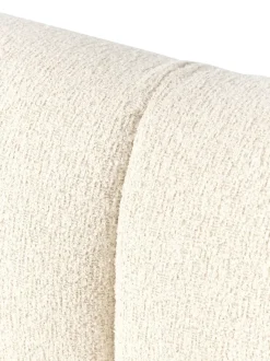 Sofá rinconera modular en tejido bouclé Sofia