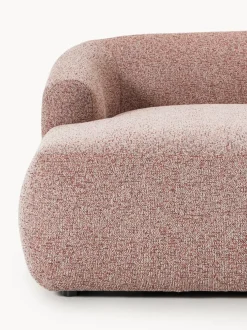 Sofá rinconera modular en tejido bouclé Sofia