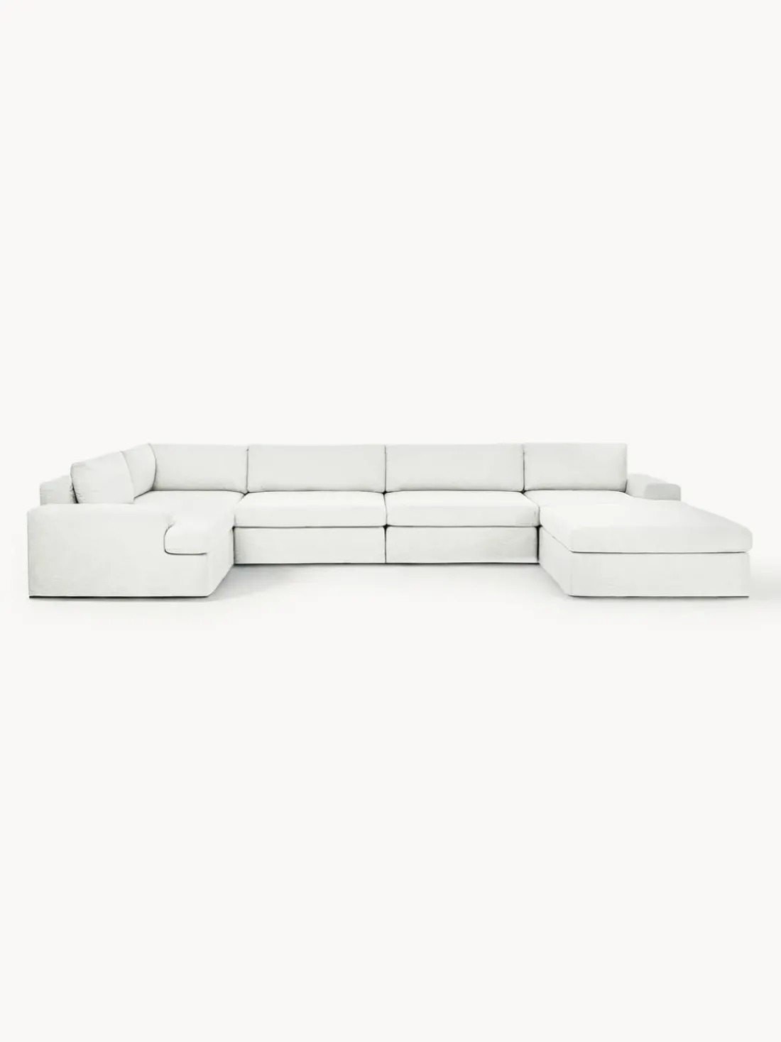 Sofá rinconera modular Russell, desenfundable