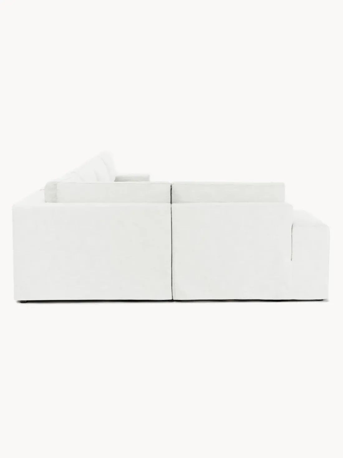 Sofá rinconera modular Russell, desenfundable