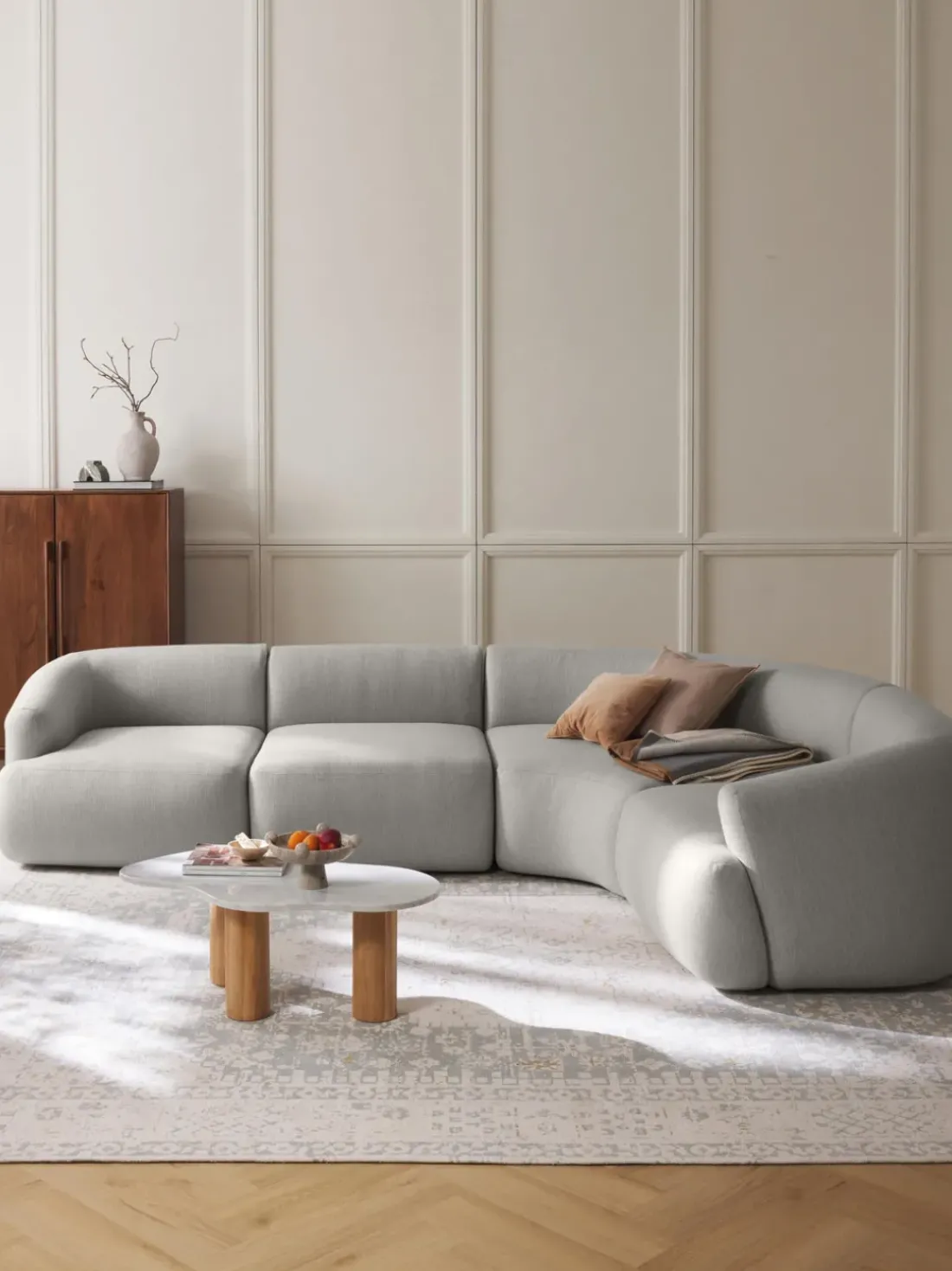 Sofá rinconera modular Sofia (4 plazas)