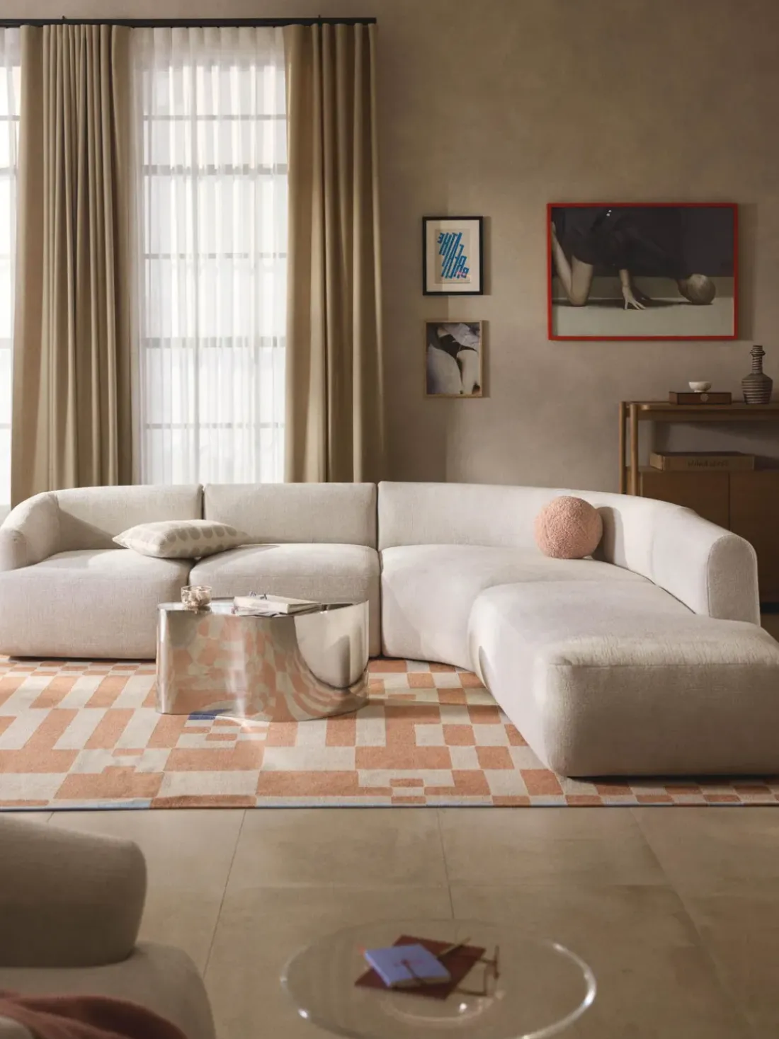 Sofá rinconera modular Sofia (4 plazas)