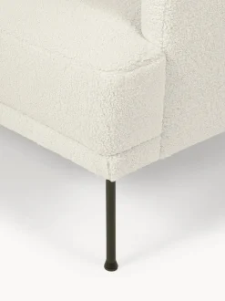 Sofá rinconera pequeño de borreguillo Fluente