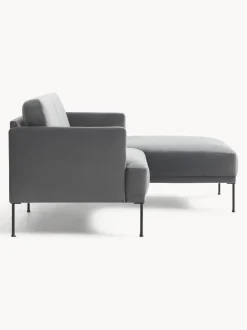 Sofá rinconera pequeño de terciopelo Fluente