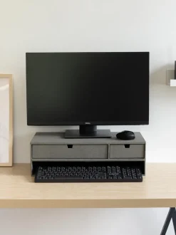 Soporte para monitor con cajones Ted