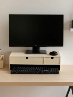 Soporte para monitor con cajones Ted