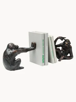 Sujetalibros artesanales Monkey Kare, 2 uds.