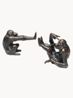 Sujetalibros artesanales Monkey Kare, 2 uds.