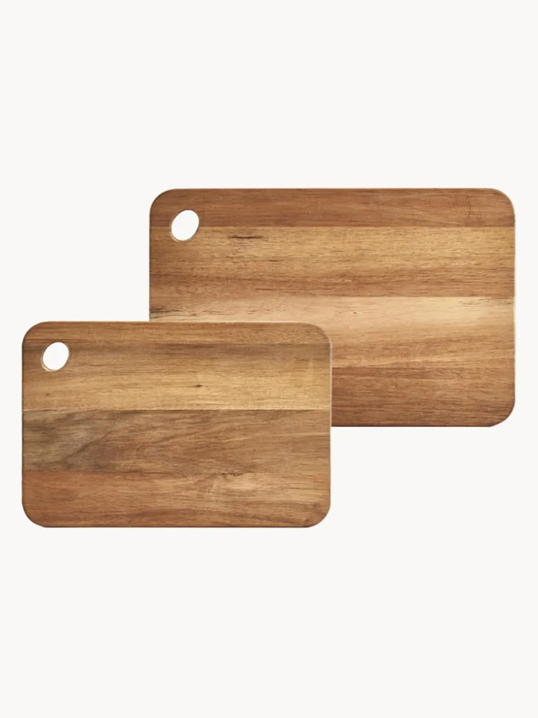 Tabla de cortar de madera de acacia Akana, tamaños diferentes