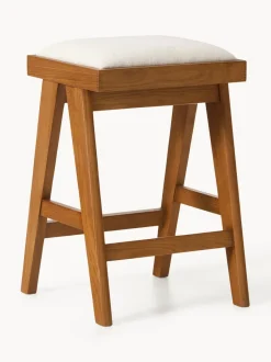Taburete alto con acolchado Sissi