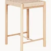 Taburete alto de madera de chopo Abano