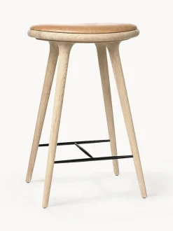 Taburete alto de madera de roble High Stool