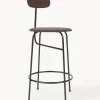 Taburete alto de metal y madera Afteroom