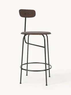 Taburete alto de metal y madera Afteroom