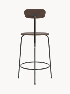 Taburete alto de metal y madera Afteroom