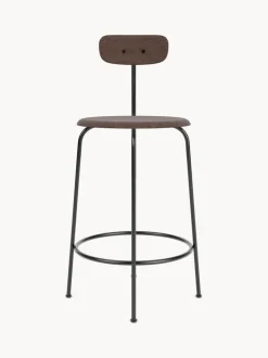 Taburete alto de metal y madera Afteroom