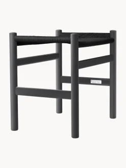Taburete con asiento tejido a mano CH53