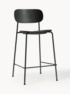 Taburete de bar de metal y madera Co