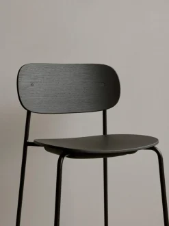 Taburete de bar de metal y madera Co